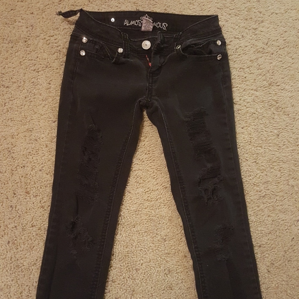 Almost famous ripped jean!